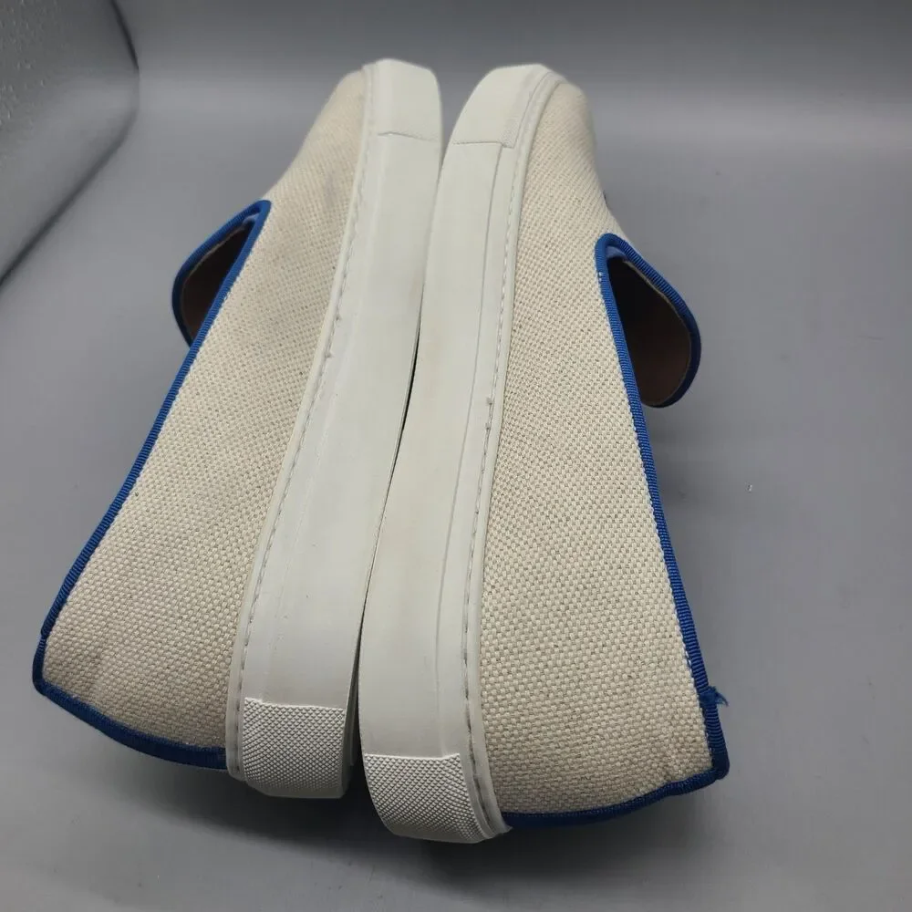 Stubbs & Wootton mens canvas Sneakers Loafers slip-on Shoes sz 10 EE NEW